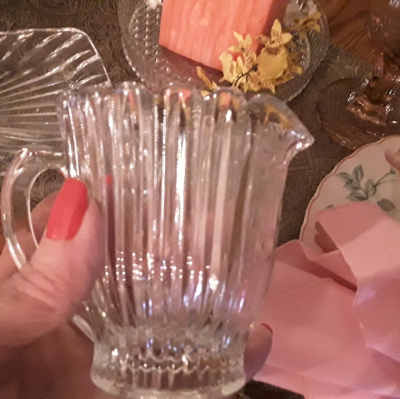 HOME BEAUTIFUL "TOWN HOUSE" CRYSTAL SUGAR/CREAMER - Picture 6 of 16